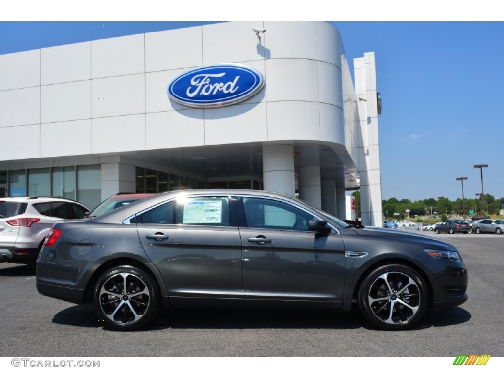 2015 Taurus SEL - Magnetic Metallic / Charcoal Black photo #2