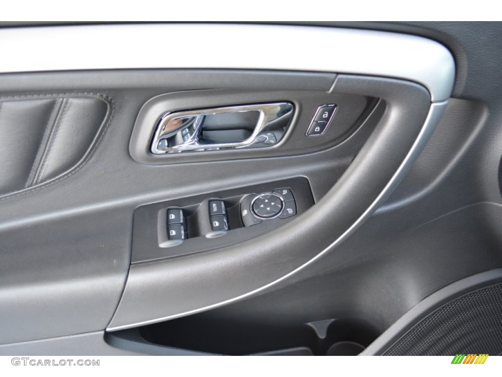 2015 Taurus SEL - Magnetic Metallic / Charcoal Black photo #6
