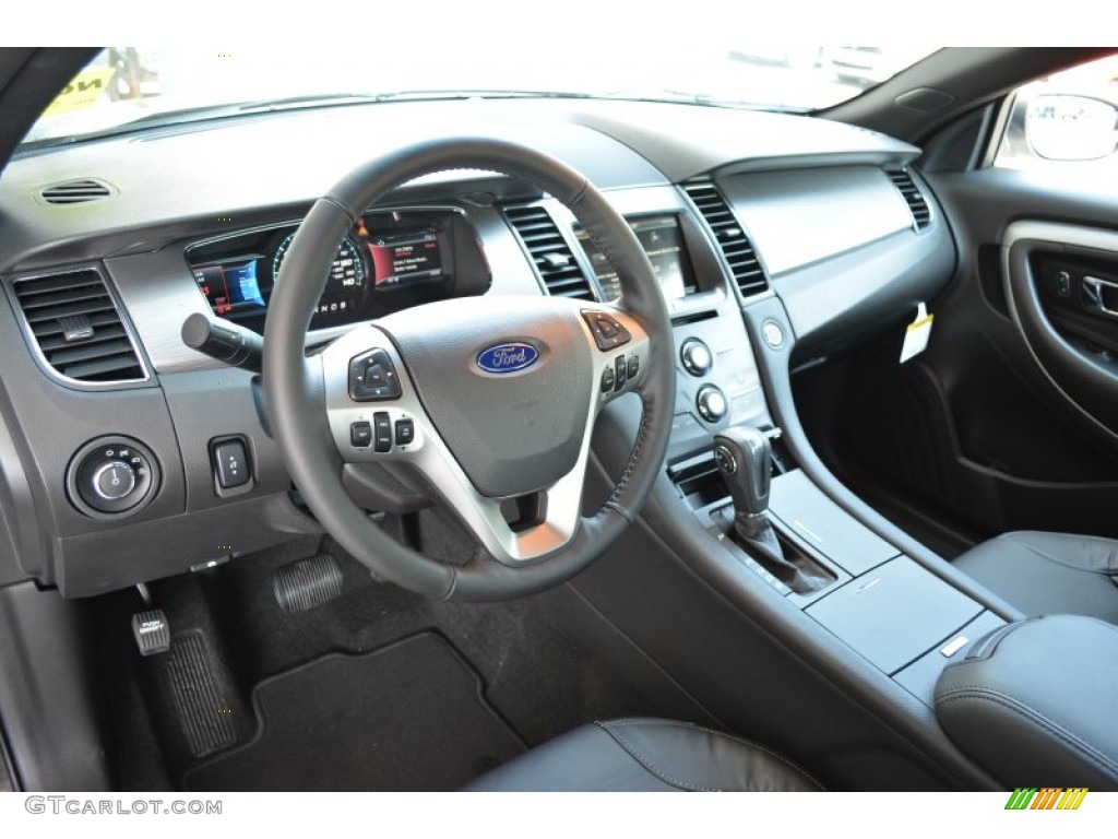 2015 Taurus SEL - Magnetic Metallic / Charcoal Black photo #8