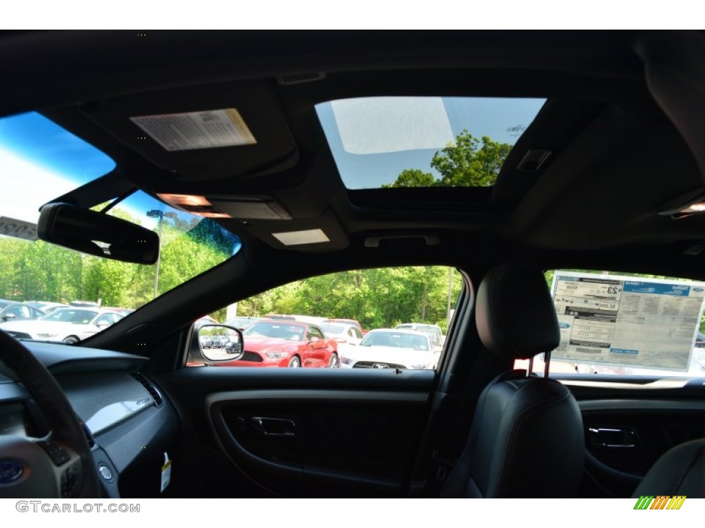 2015 Taurus SEL - Magnetic Metallic / Charcoal Black photo #12