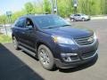 2015 Blue Velvet Metallic Chevrolet Traverse LT AWD  photo #8
