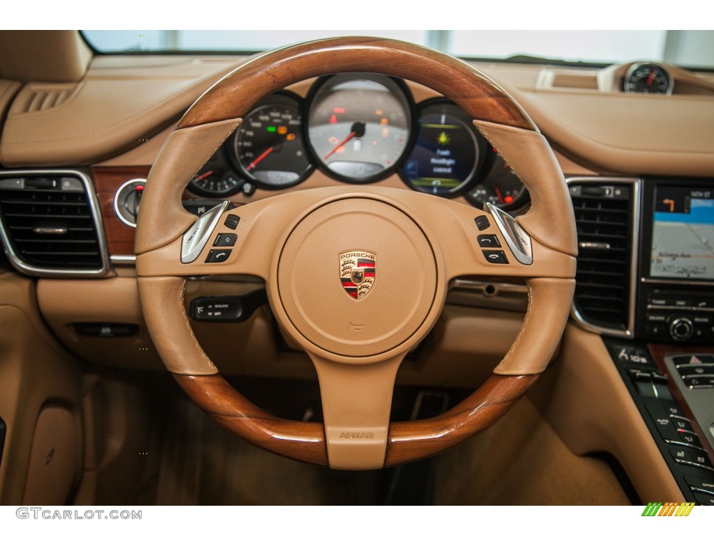 2010 Panamera S - Topaz Brown Metallic / Luxor Beige photo #17