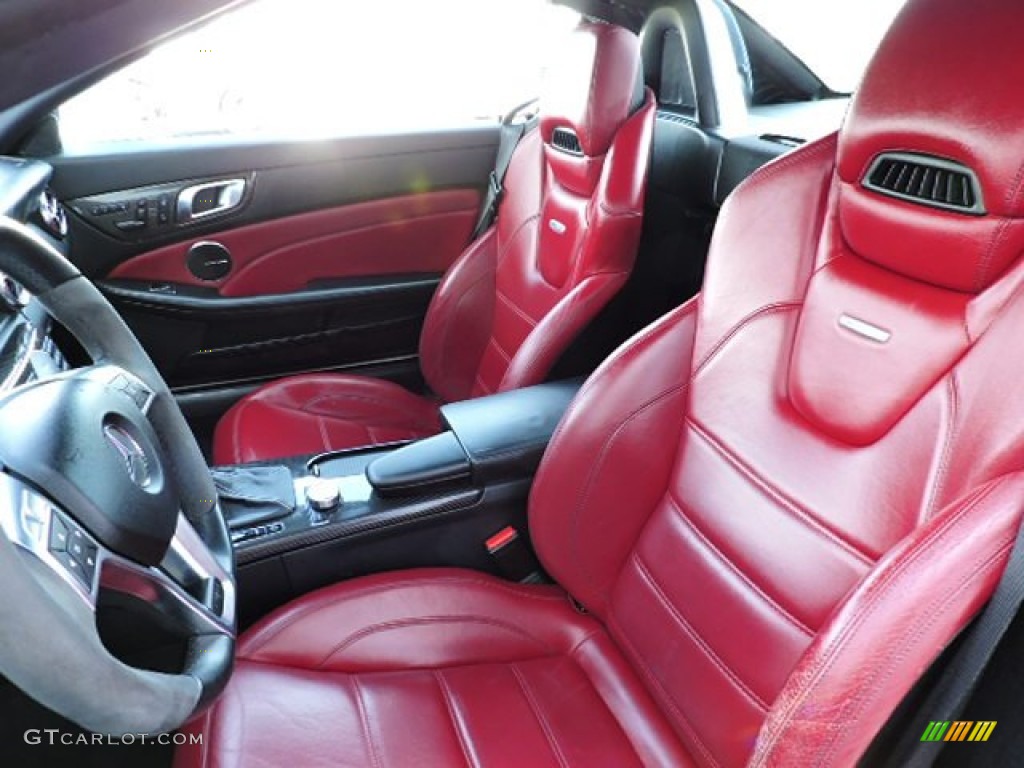 2012 Mercedes-Benz SLK 55 AMG Roadster Front Seat Photo #103794979