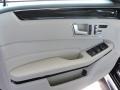 Crystal Grey/Seashell Grey 2016 Mercedes-Benz E 350 4Matic Sedan Door Panel