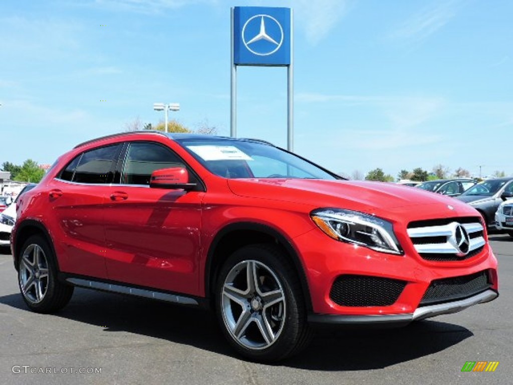 2015 GLA 250 4Matic - Jupiter Red / Black photo #3