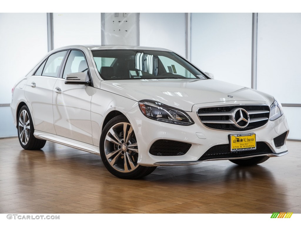 2016 E 350 Sedan - Polar White / Black photo #12