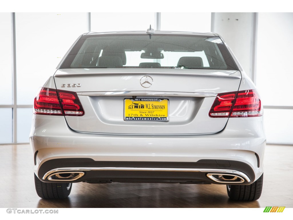 2016 E 350 Sedan - Iridium Silver Metallic / Black photo #4