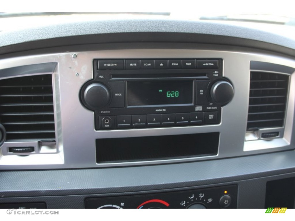 2008 Ram 1500 SLT Quad Cab 4x4 - Brilliant Black Crystal Pearl / Medium Slate Gray photo #11