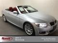 2012 Titanium Silver Metallic BMW 3 Series 328i Convertible  photo #2