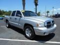 Bright Silver Metallic - Dakota SLT Quad Cab 4x4 Photo No. 10