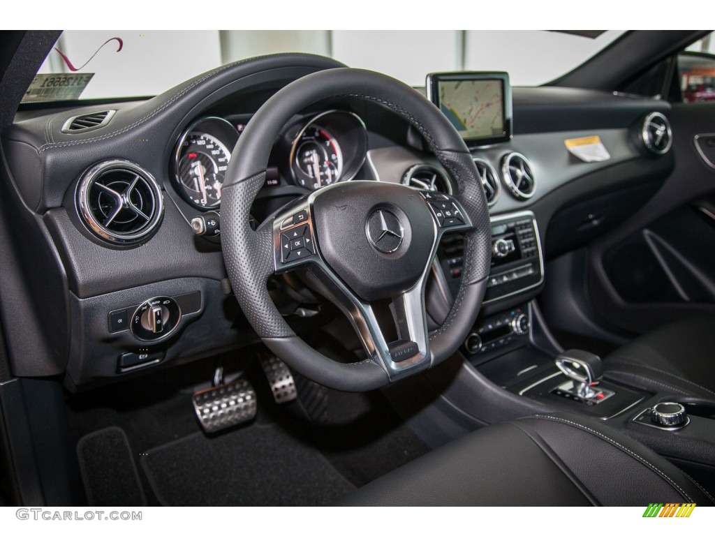 2015 GLA 45 AMG 4Matic - Night Black / Black photo #6