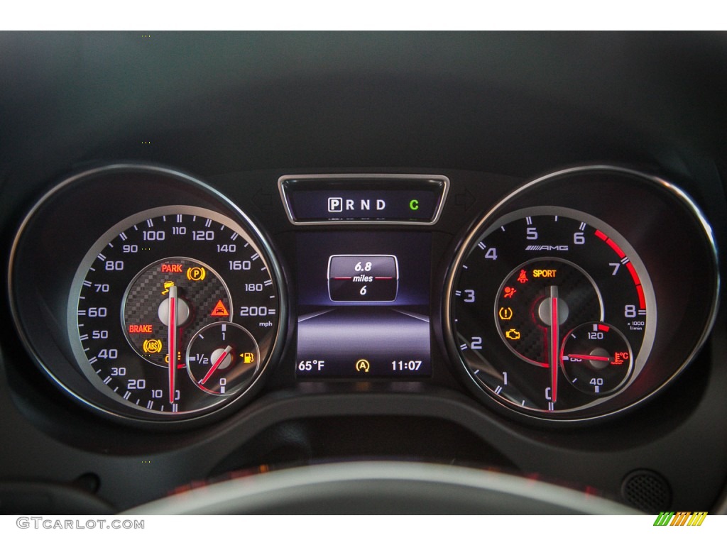 2015 GLA 45 AMG 4Matic - Night Black / Black photo #8