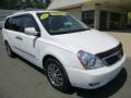 2011 Clear White Kia Sedona EX  photo #2