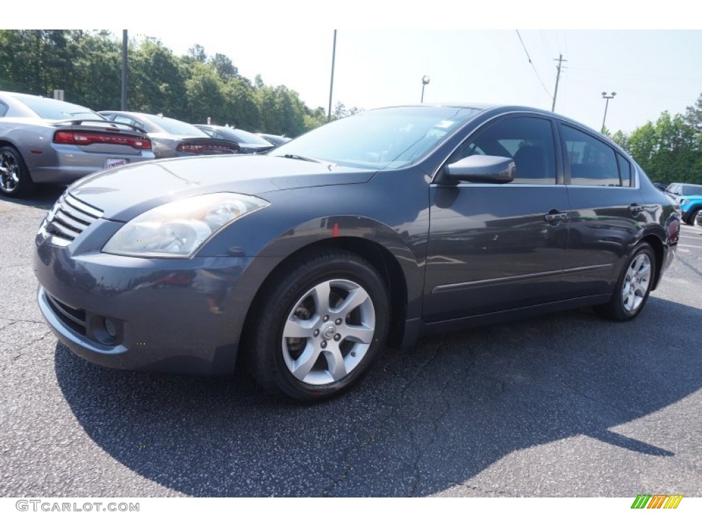 2009 Altima 2.5 S - Precision Gray Metallic / Charcoal photo #3