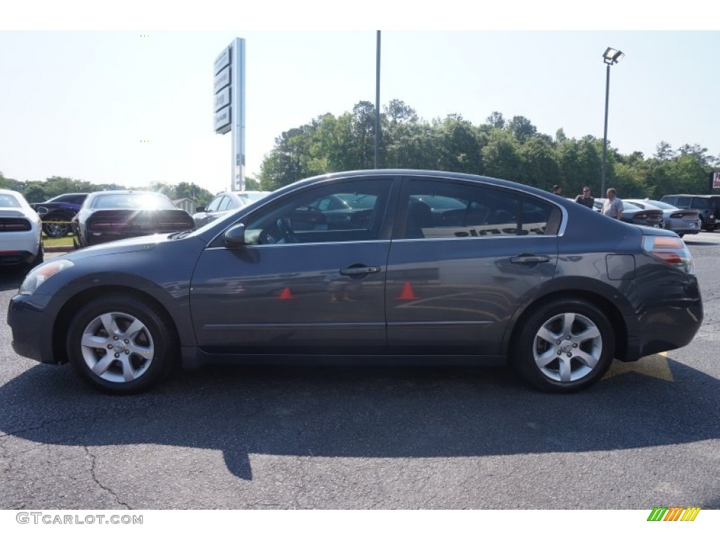 2009 Altima 2.5 S - Precision Gray Metallic / Charcoal photo #4