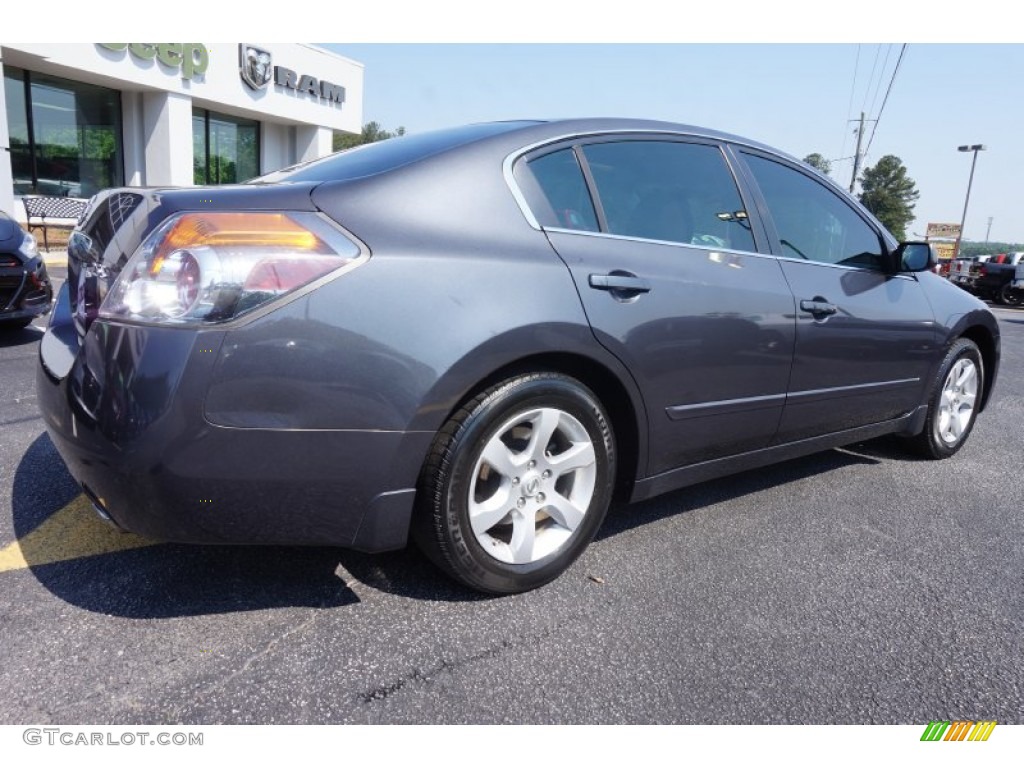 2009 Altima 2.5 S - Precision Gray Metallic / Charcoal photo #7