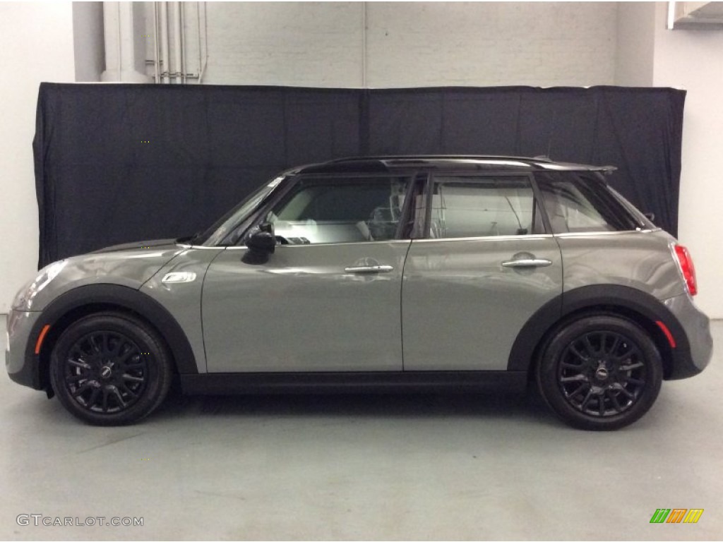 2015 Cooper S Hardtop 4 Door - Moonwalk Gray Metallic / Carbon Black photo #3