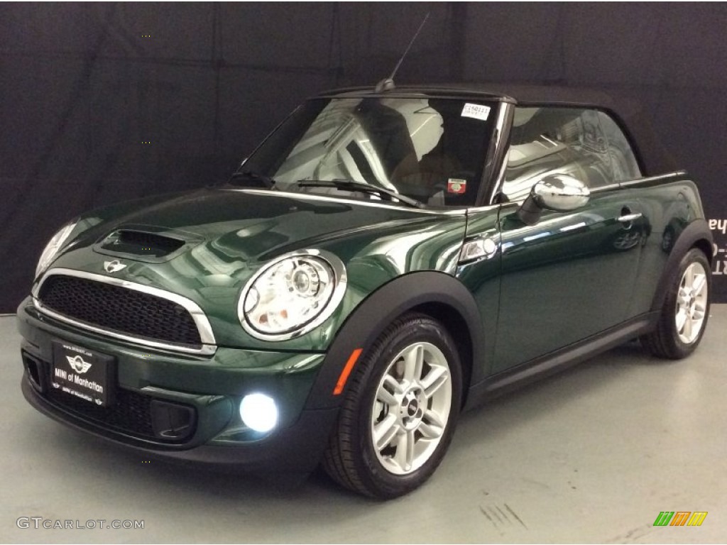 2015 British Racing Green Ii Metallic Mini Convertible