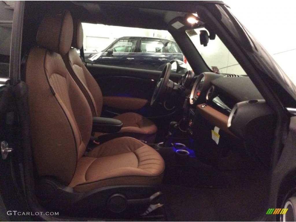 2015 Convertible Cooper S - British Racing Green II Metallic / Lounge Toffee Leather photo #9