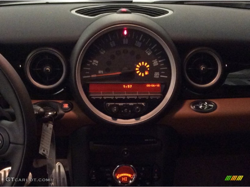 2015 Convertible Cooper S - British Racing Green II Metallic / Lounge Toffee Leather photo #12