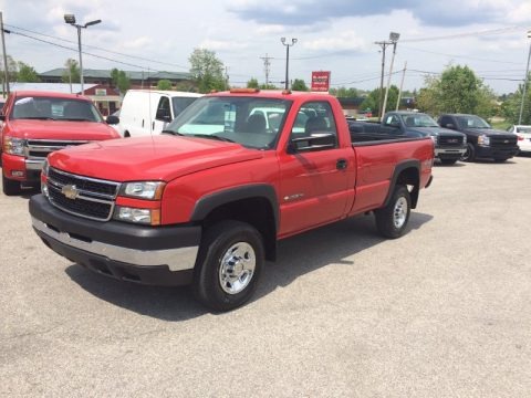 2006 Chevrolet Silverado 2500HD Work Truck Regular Cab 4x4 Data, Info and Specs