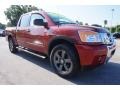 Cayenne Red 2015 Nissan Titan SV Crew Cab Exterior