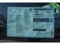 2015 Nissan Titan SV Crew Cab Window Sticker