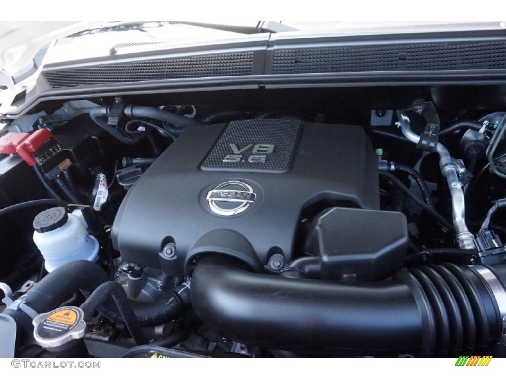 2015 Nissan Titan PRO-4X Crew Cab 4x4 5.6 Liter DOHC 32-Valve CVTCS VK56DE V8 Engine Photo #103807948