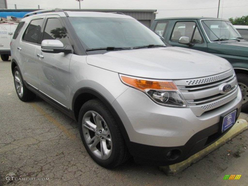 2015 Explorer Limited - Ingot Silver / Charcoal Black photo #1