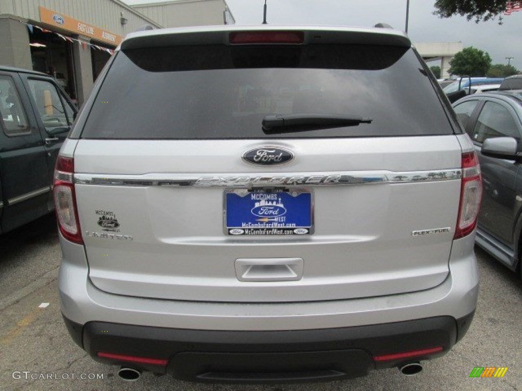 2015 Explorer Limited - Ingot Silver / Charcoal Black photo #12
