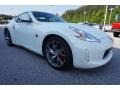Pearl White 2015 Nissan 370Z Sport Tech Coupe Exterior