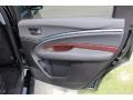 Ebony 2016 Acura MDX Technology Door Panel