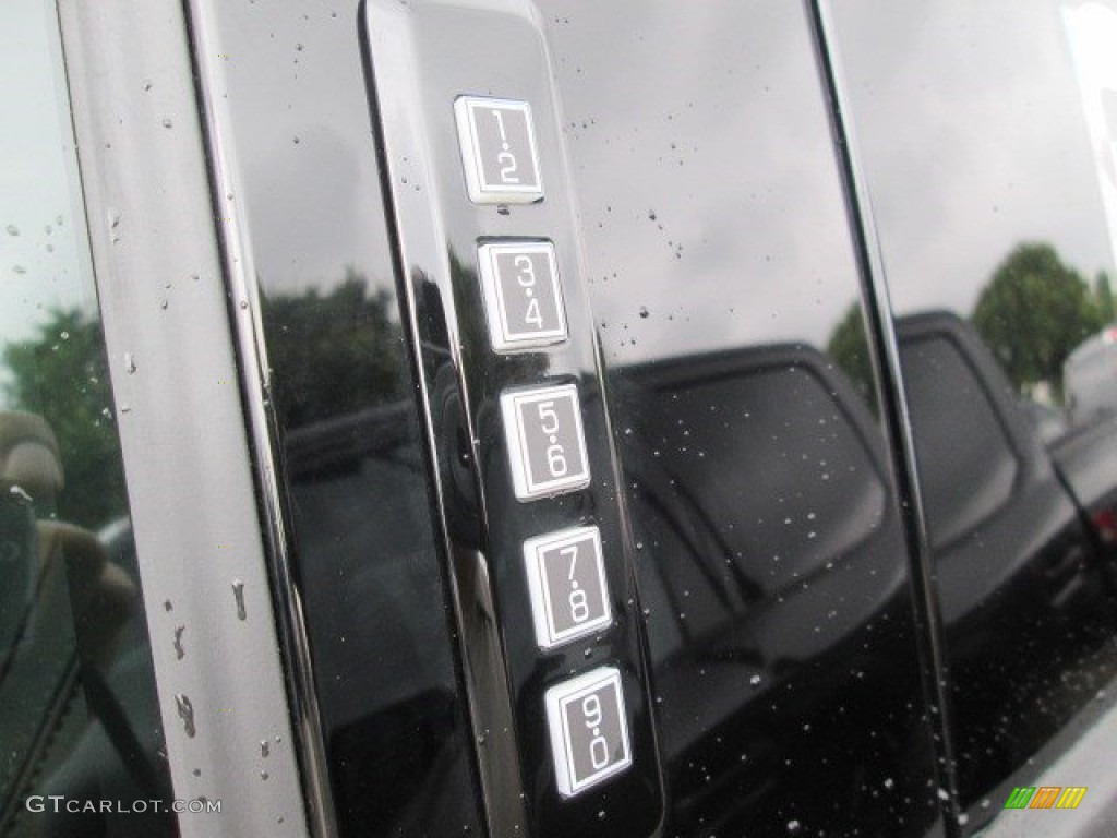 2015 F150 Lariat SuperCrew - Magnetic Metallic / Black photo #10