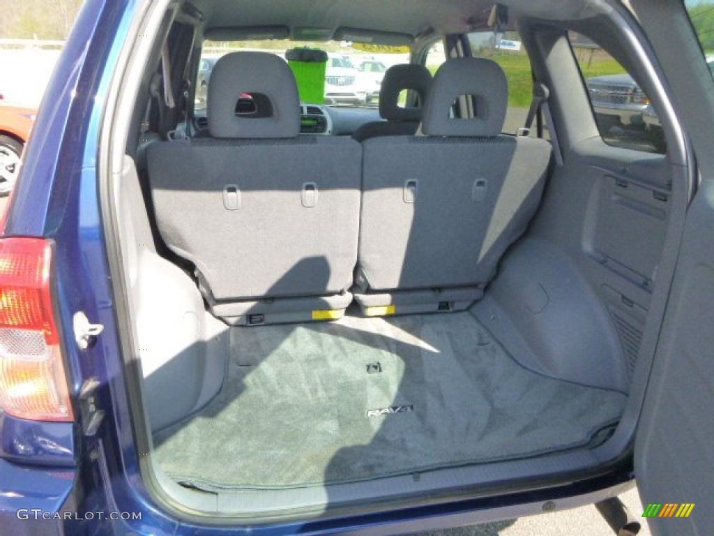 2003 RAV4 4WD - Spectra Blue Mica / Gray photo #4