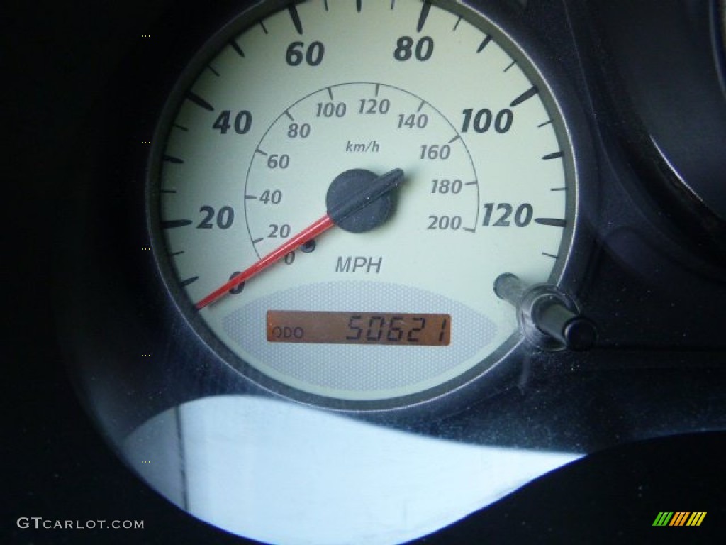 2003 RAV4 4WD - Spectra Blue Mica / Gray photo #17