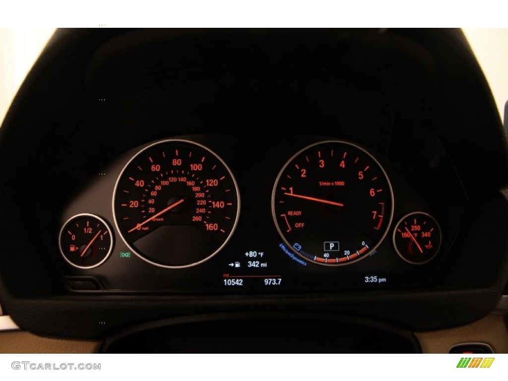 2015 BMW 4 Series 428i xDrive Coupe Gauges Photo #103812055