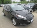 2014 Tuxedo Black Ford Fiesta SE Hatchback  photo #2