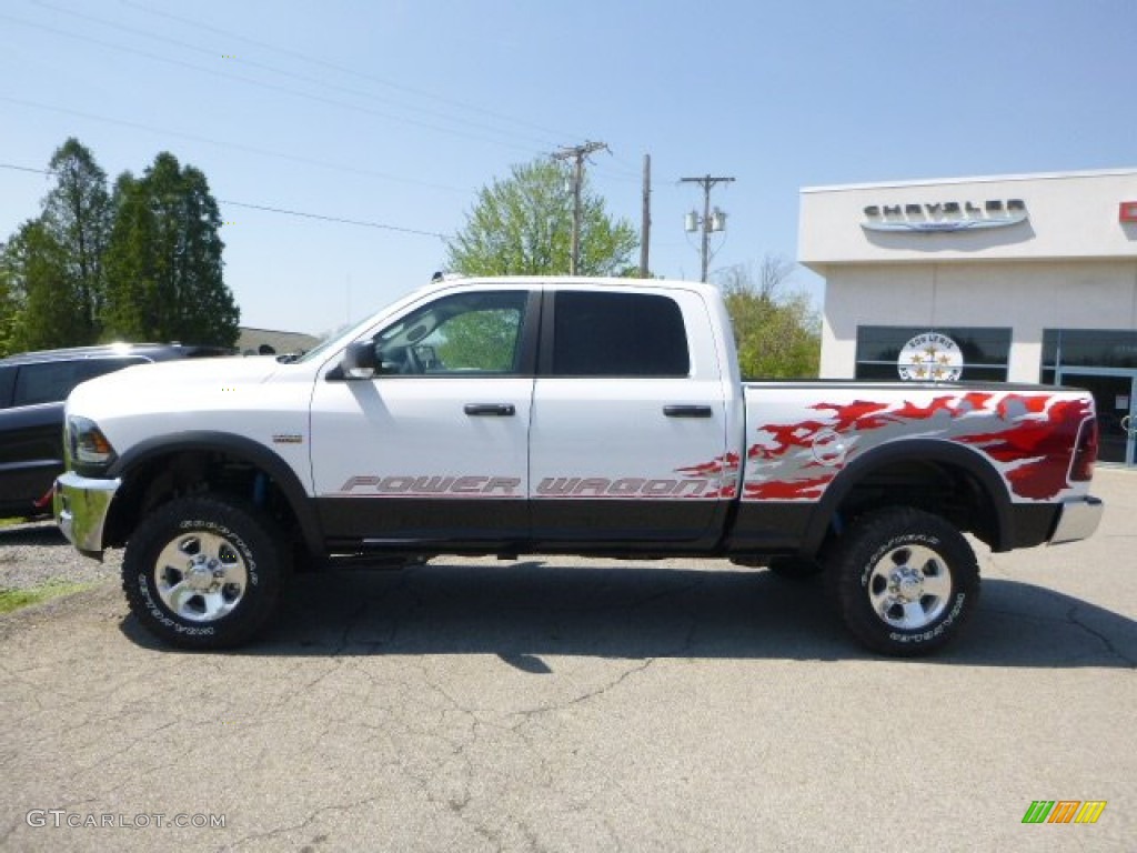 Bright White 2015 Ram 2500 Powerwagon Crew Cab 4x4 Exterior Photo #103813459