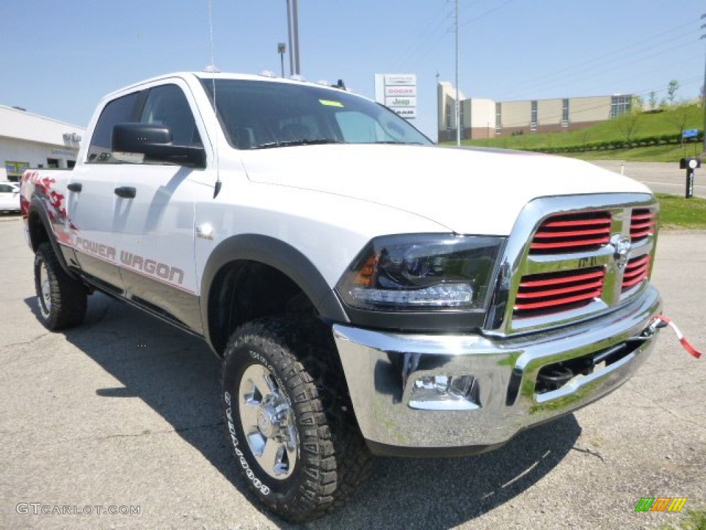 Bright White 2015 Ram 2500 Powerwagon Crew Cab 4x4 Exterior Photo #103813675