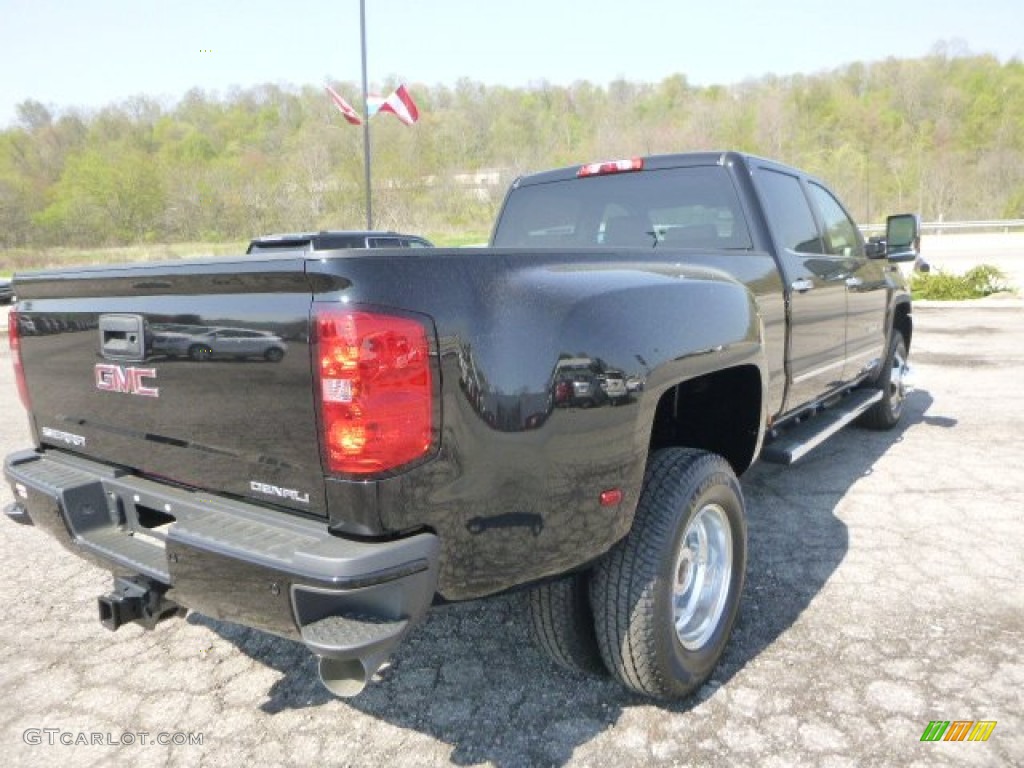 2015 Sierra 3500HD Denali Crew Cab 4x4 - Onyx Black / Denali Jet Black photo #6