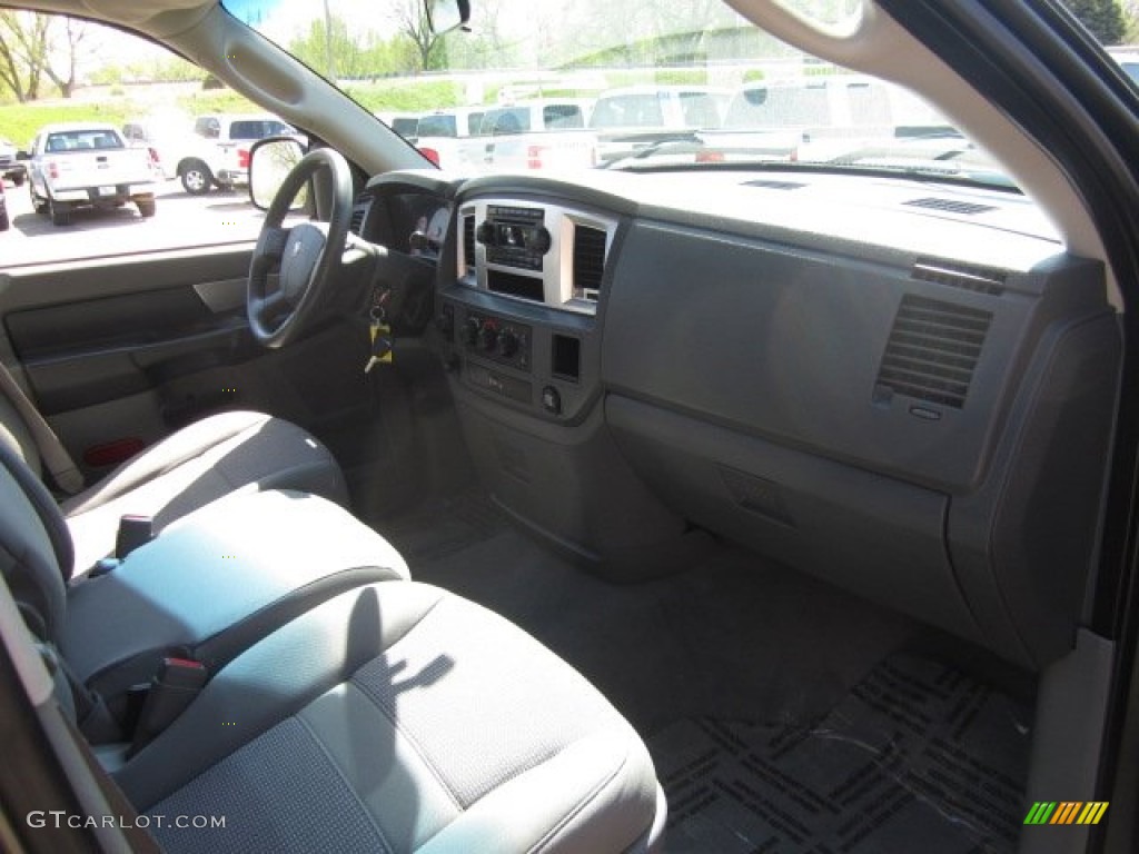 2008 Ram 1500 SLT Quad Cab 4x4 - Mineral Gray Metallic / Medium Slate Gray photo #11