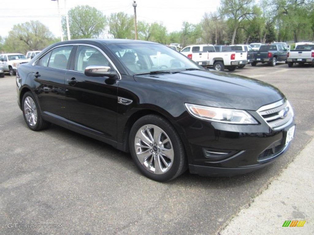 2012 Taurus Limited - Ebony Black / Light Stone photo #2