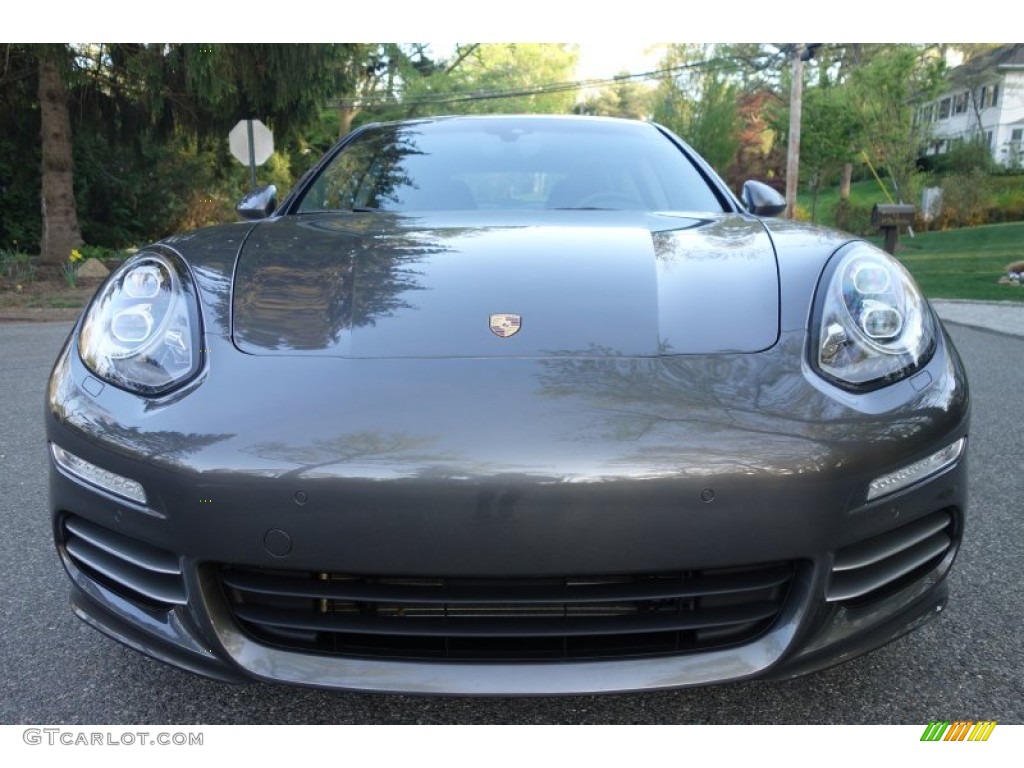 2015 Panamera 4 - Agate Grey Metallic / Black photo #8