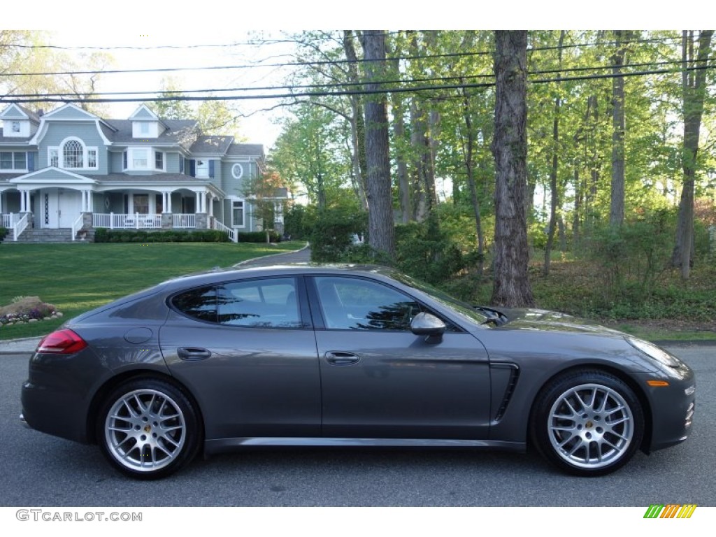 2015 Panamera 4 - Agate Grey Metallic / Black photo #9