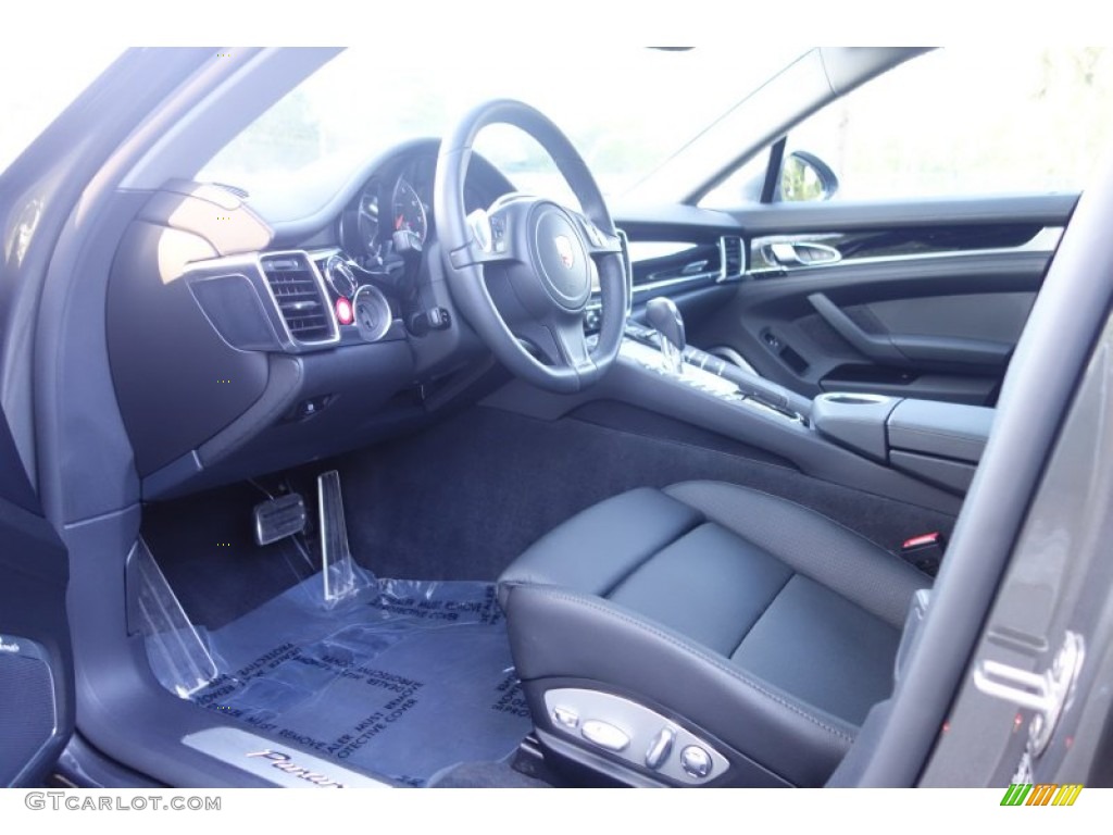 2015 Panamera 4 - Agate Grey Metallic / Black photo #11