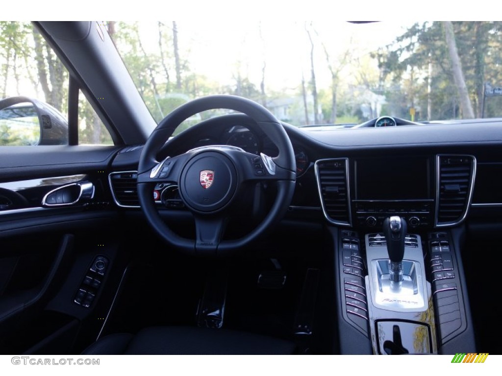 2015 Panamera 4 - Agate Grey Metallic / Black photo #18