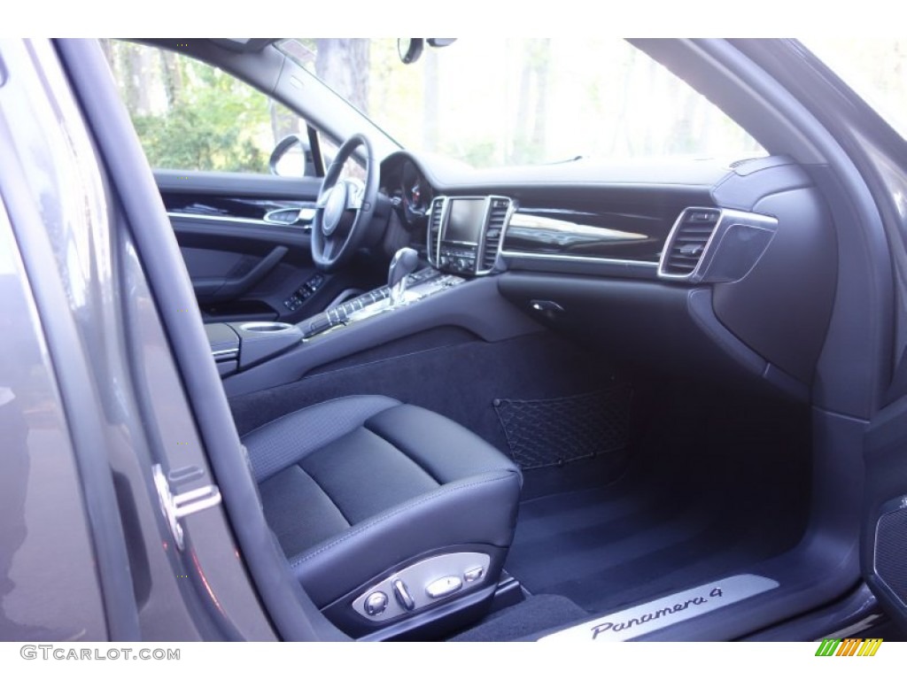 2015 Panamera 4 - Agate Grey Metallic / Black photo #20