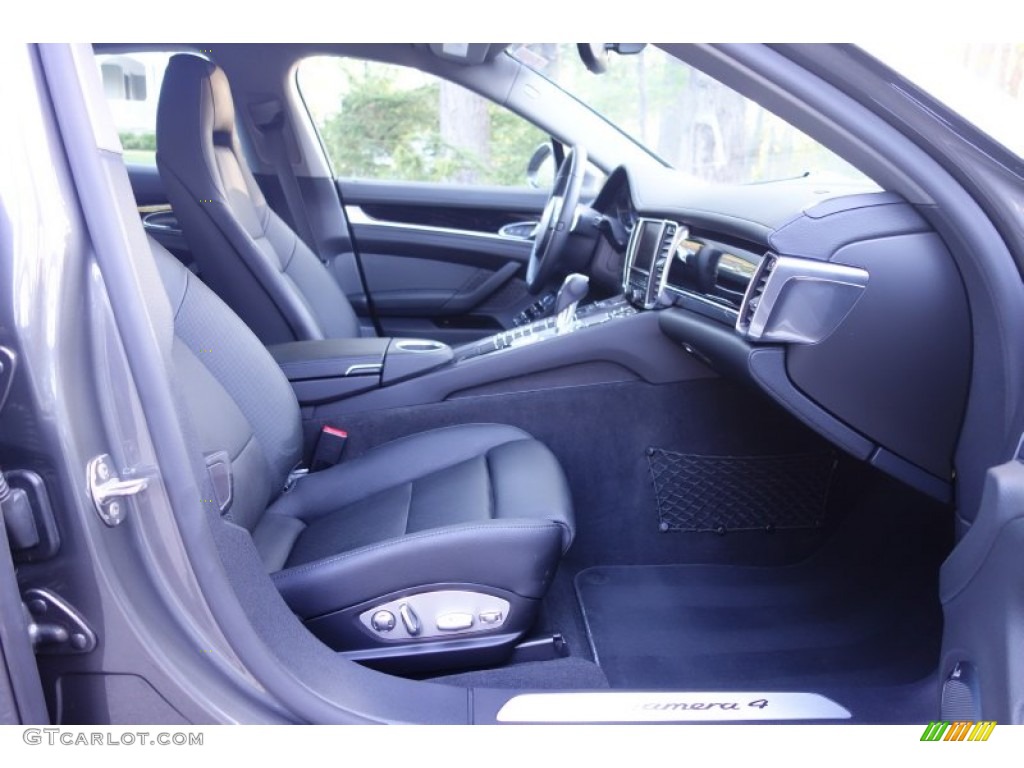2015 Panamera 4 - Agate Grey Metallic / Black photo #21