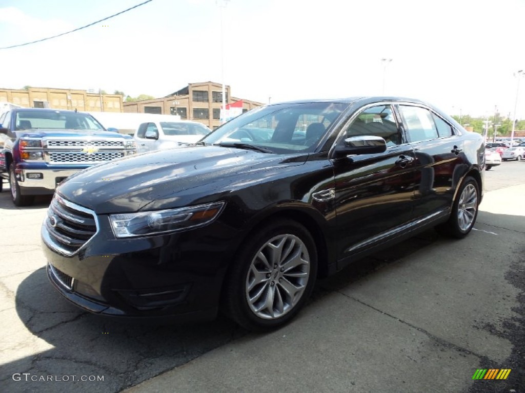 2015 Taurus Limited - Tuxedo Black Metallic / Charcoal Black photo #6