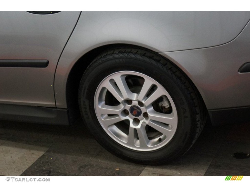 2005 9-3 Linear Sport Sedan - Steel Gray Metallic / Parchment photo #56